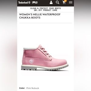 NELLIE WATERPROOF CHUKKA BOOTS WITH ORIGINAL BOX (SIZE 7.5)